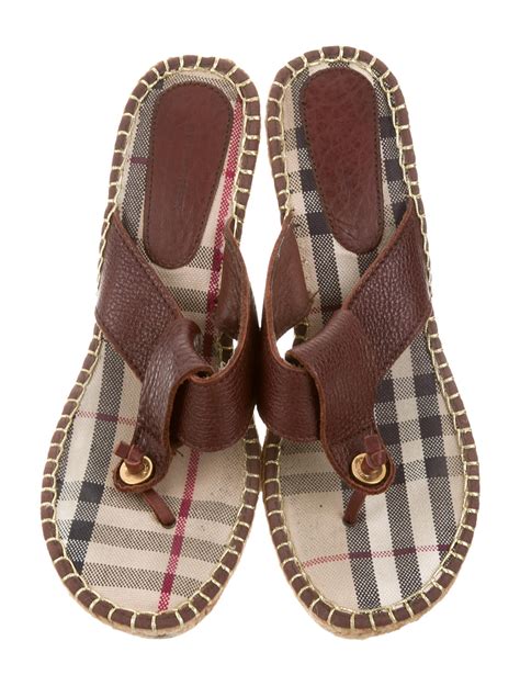 tong burberry|Burberry Thong Sandals .